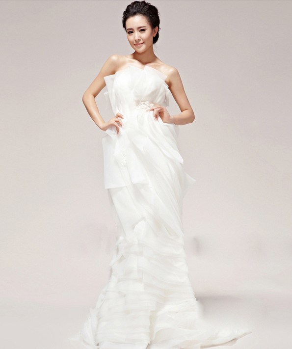 时尚精美韩式婚纱设计盘点