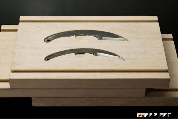 日本精美弘前刀木盒设计