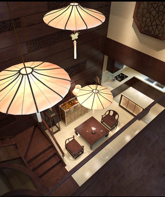 天津ＢＯＢ设计工作室倾情制作的中式室内设计欣赏
