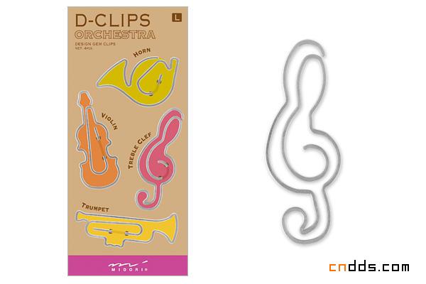 回形针的乐趣—D-Clips创意文具设计