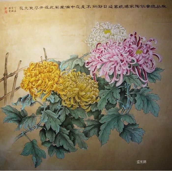 精細(xì)花鳥(niǎo)工筆畫(huà)-3.27