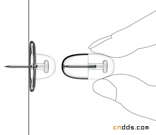 巧設(shè)計 Biomimicry Pin膠囊圖釘