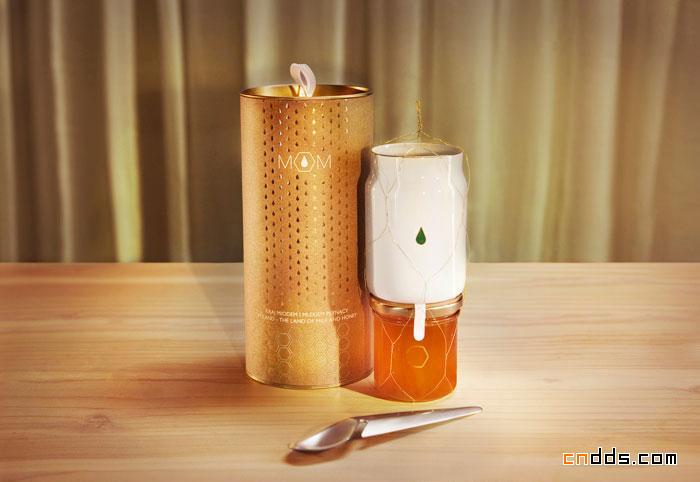波兰蜂蜜礼品包装形象设计