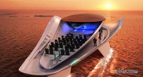 奢华游艇 会“变色”的未来游艇