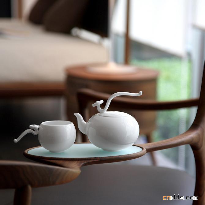中国瓷茶壶设计