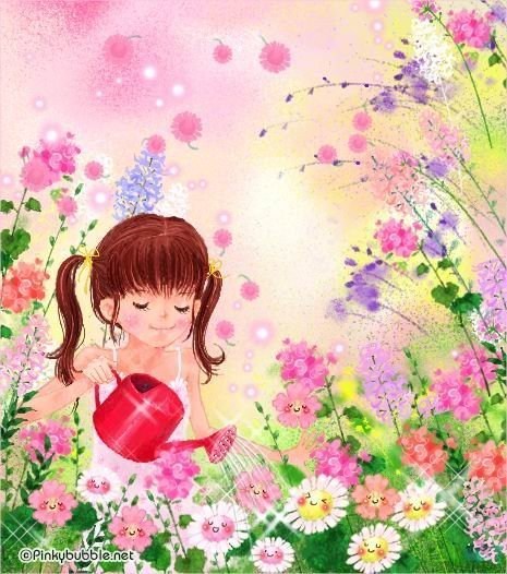 pinkbubble美丽可爱插画作品