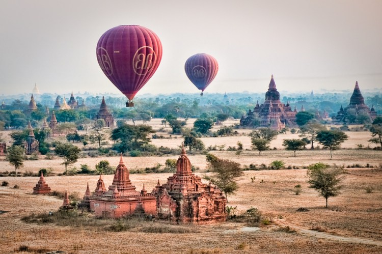 魅力的景色朴实的风土人情吸引眼球的缅甸风景摄影