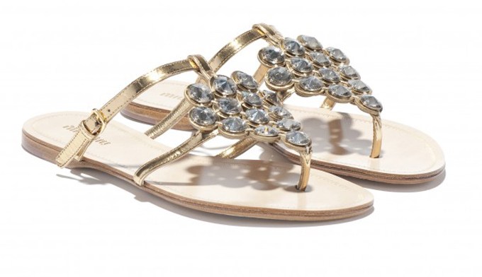 Miu Miu推出2012春夏凉鞋，海洋元素闪闪惹人爱