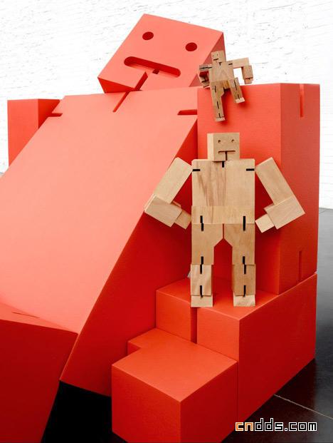 2012米兰国际家具展：互动家具Cubebot