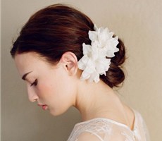 完美韩式婚纱摄影新娘发型