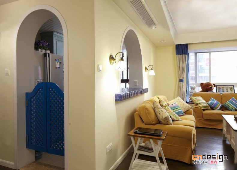 地中海风格的温馨小居室