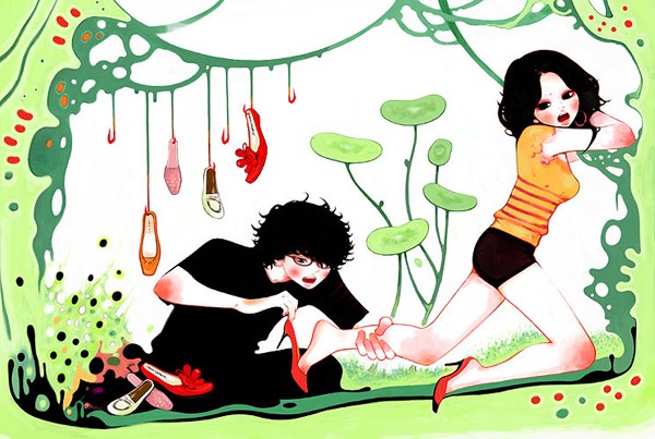 日本插画师minchi：那些曾经的青涩岁月