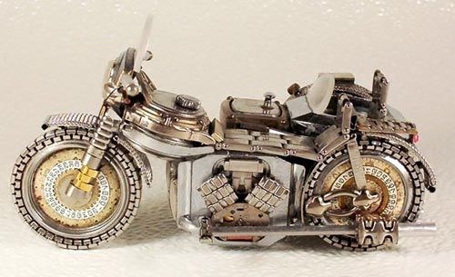 创意产品手表摩托车