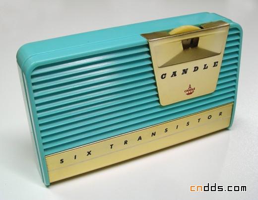 怀旧设计：1960年代老式晶体管收音器