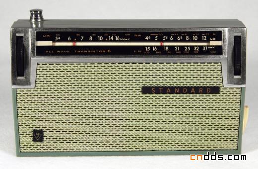 怀旧设计：1960年代老式晶体管收音器