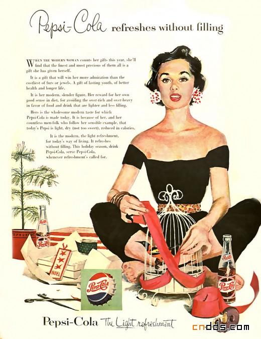 1950年代百事可乐广告欣赏