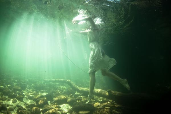 唯美的水下摄影
