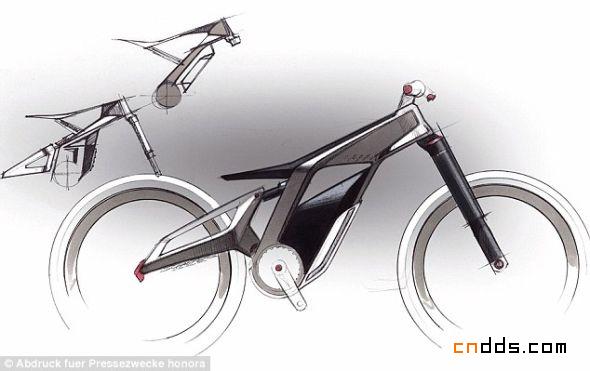 奥迪打造概念电动自行车