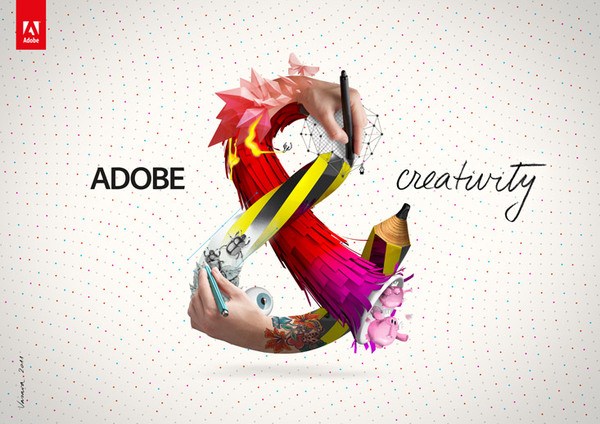 Adobe&amp;系列精彩创意展示设计欣赏