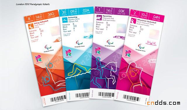 2012伦敦奥运会和残奥会门票设计