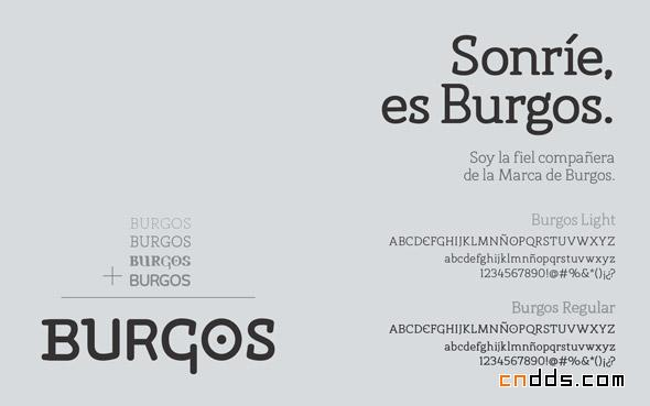 西班牙北部城市布尔戈斯（Burgo）形象LOGO
