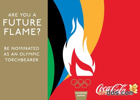 可口可乐2012伦敦奥运包装，激情四射