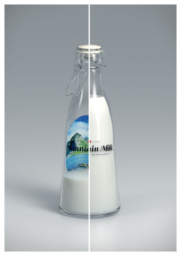 Anders Drage牛奶包装设计