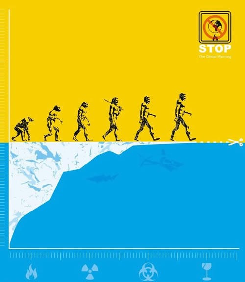 全球变暖：36幅公益海报欣赏