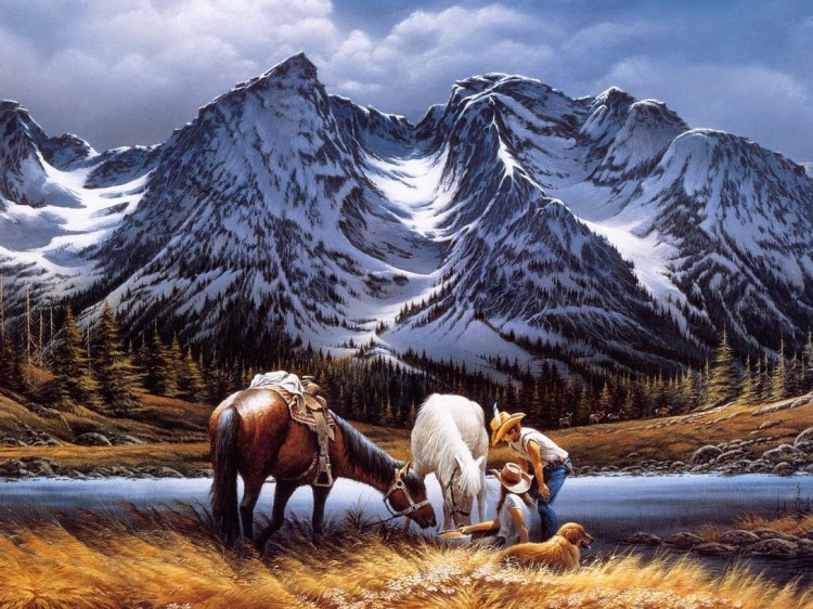 美国Terry Redlin 美景写实佳作