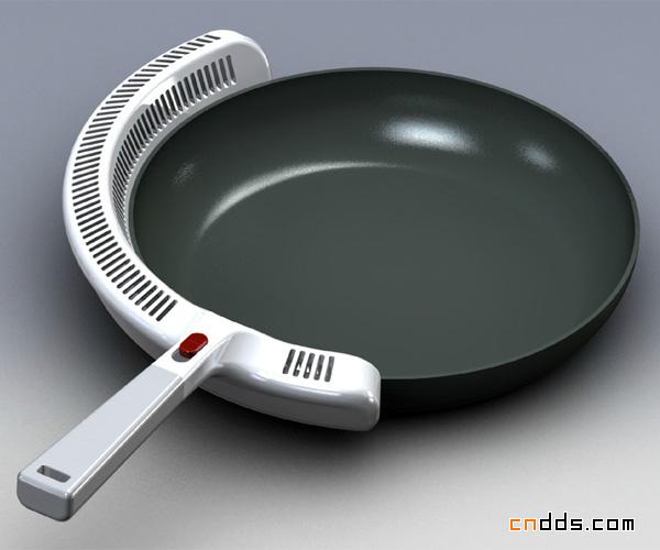 安在锅上的油烟机设计