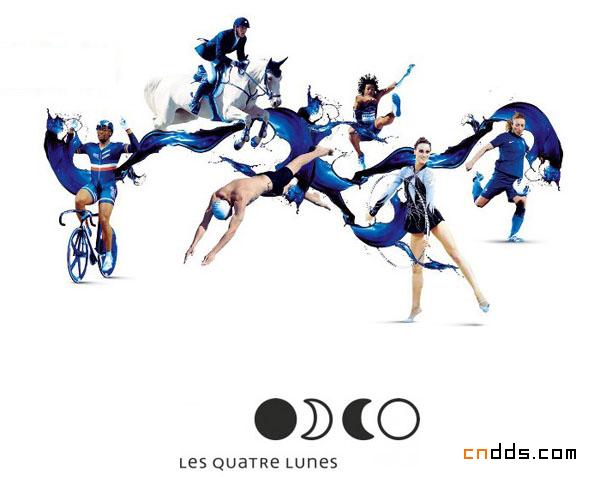 2012伦敦奥运会法国奥运代表队Logo及视觉形象
