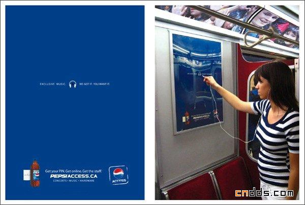 10个极具创意的地铁广告