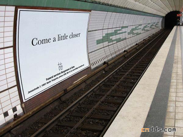 10个极具创意的地铁广告