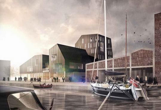 丹麦欧登塞港口设计竞赛获奖作品-北大西洋屋