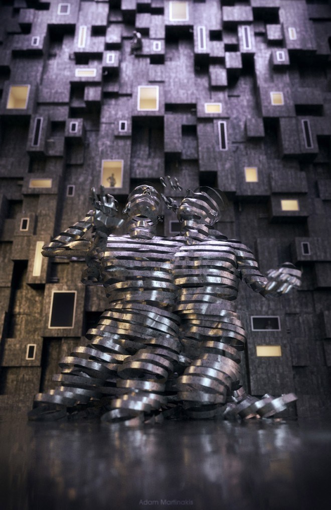 Adam Martinakis 3D藝術(shù)作品