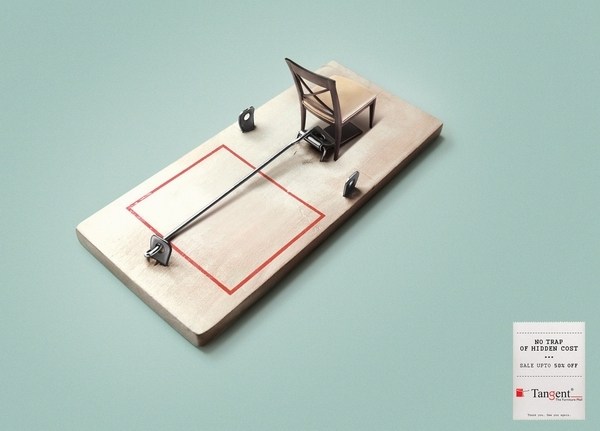 家具创意平面广告
