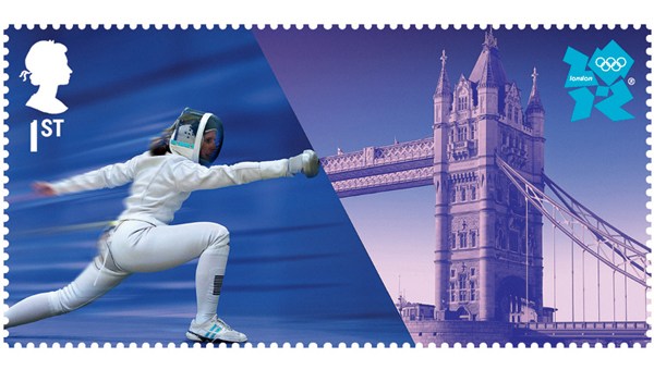 伦敦奥运会邮票设计
