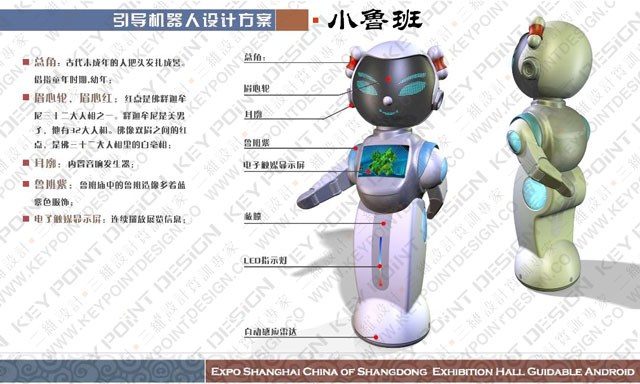 世博會山東館引導機器人原方案