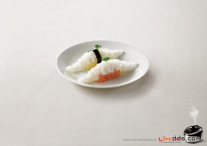 广告设计欣赏之寿司