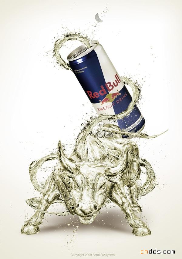 红牛能量饮料海报设计