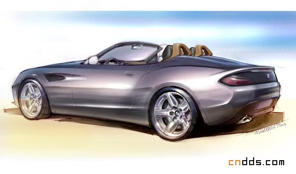 宝马Zagato Roadster敞篷版概念车