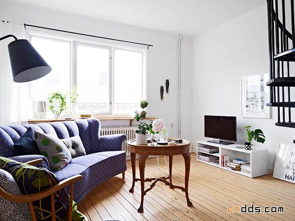 哥德堡51平米复式小公寓设计