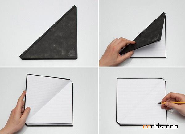 Tan Mavitan设计的三角形笔记本