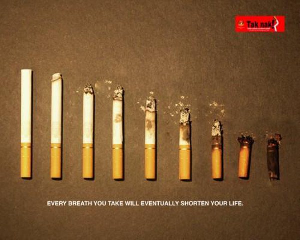 禁烟广告创意