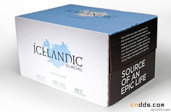 冰岛冰川矿泉水，一目了然！