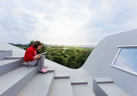 葡萄牙Azores島飛鳥造型住宅設(shè)計(jì)