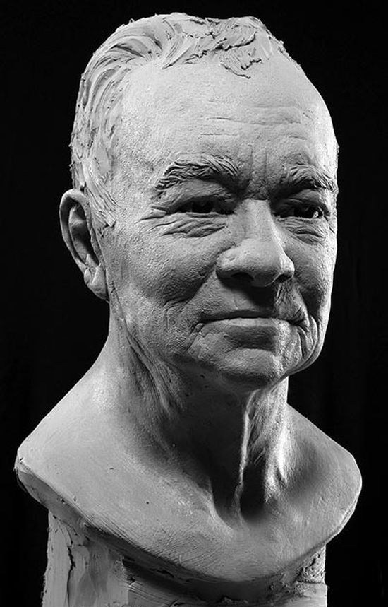 美国雕塑家Philippe Faraut 人物表情和面部塑造