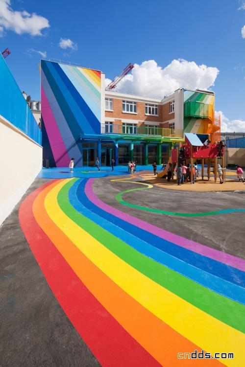 彩虹幼稚园建筑设计