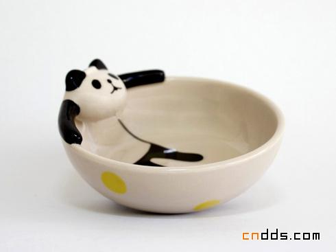 洗澡的熊猫