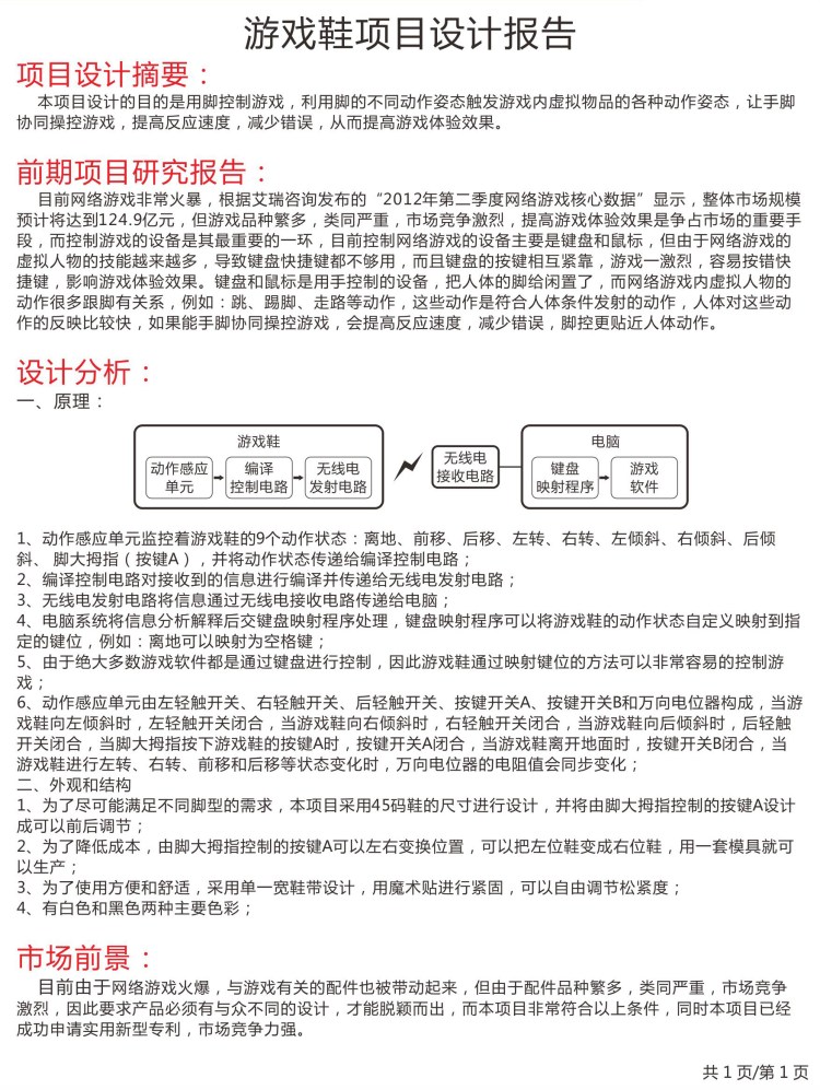 2012工業(yè)大賽獲獎(jiǎng)作品